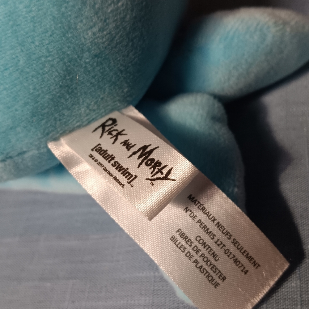 Cartoon Network Ricky & Morty Meeseeks 18" Plush - Picture 6 of 6